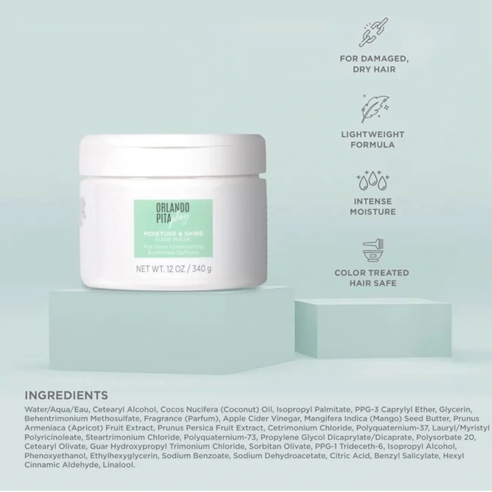 COPY - Orlando Pita Play Moisture & Shine Hair Mask - Picture 5 of 5